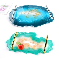 irregular big tray silicone mold fluid artist making coaster epoxy resin art supplies make your own tray epoxy resin molds