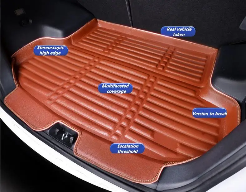 For Volkswagen Golf 7 Mk7 Hatchback Hatch 2013 Trunk Liner Boot Cargo Mat Tray Floor Carpet