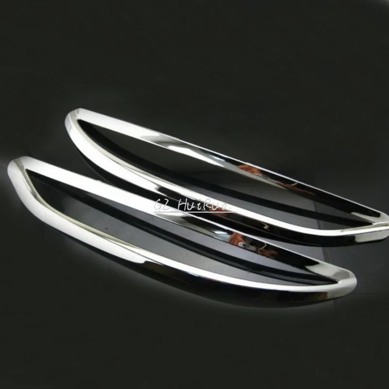 2Pcs ABS Chrome Rear Tail Fog Lamp Light Cover Trim Shade Frame Exterior Accessories For KIA Forte Cerato K3 2013 - 2015 |