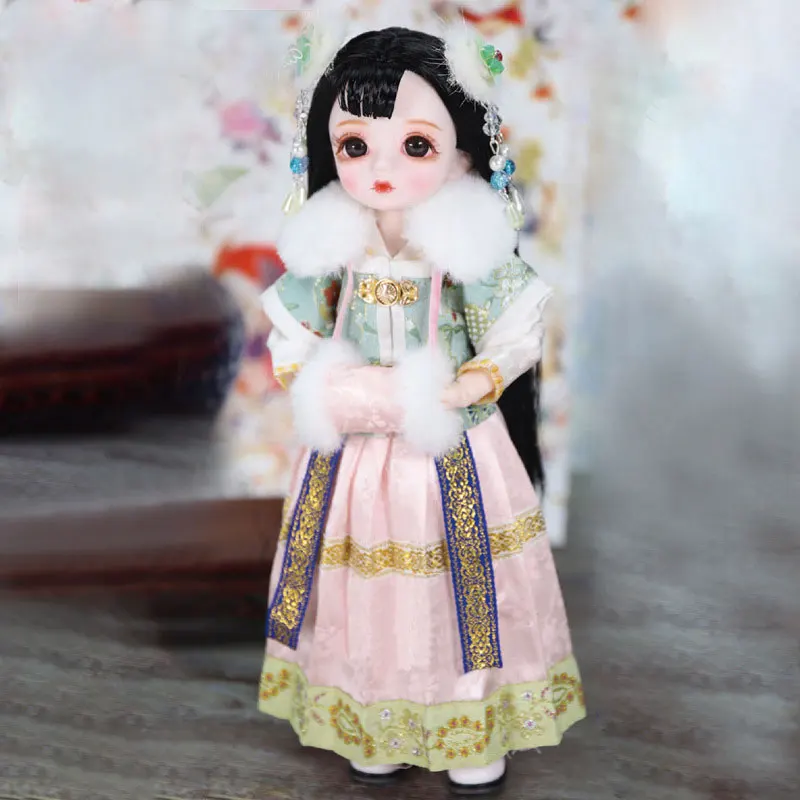 1/6 BJD набор кукол Little Angel серия Kawaii для девочек включает в себя кукольную Одежду