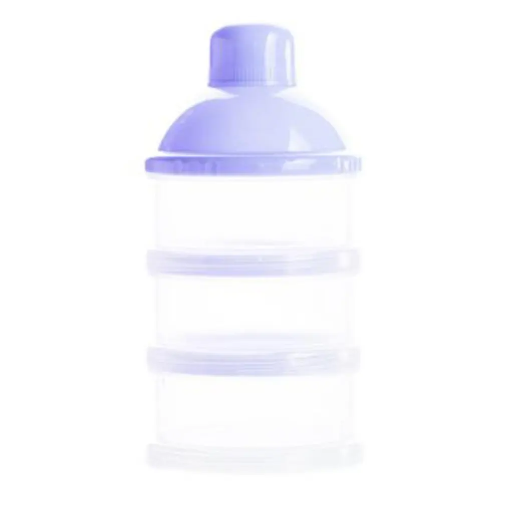 

Baby Milk Powder Box Three Layer Transparent Milk Powder Lattice Removable Portable
