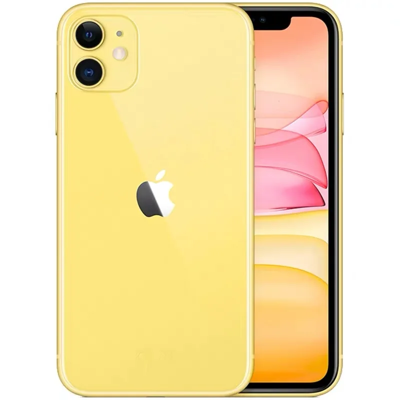 Смартфон Apple iPhone 11 разблокированный 64 ГБ/128 ГБ/256 ГБ 3110 мАч двойная камера 12 МП чип