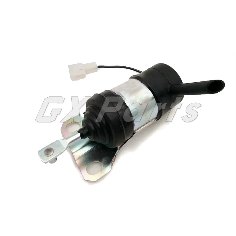 

Fuel Stop Solenoid 12V 052600-1001 052600-1000 for Kubota L2250DT L2250F L2550F M4900 M4950 R410 R420 R520