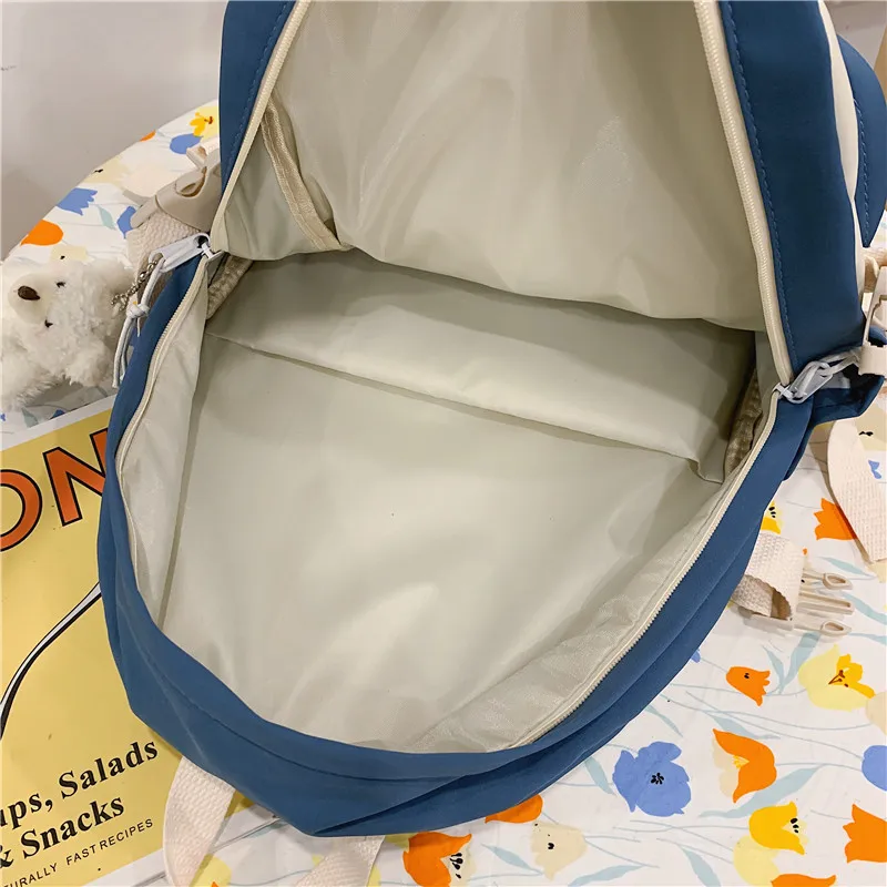 

Moda prova dwaterproof mochila feminina menina bookbag adolescente grande bolsas femininas saco de viagem kawaii faculdade