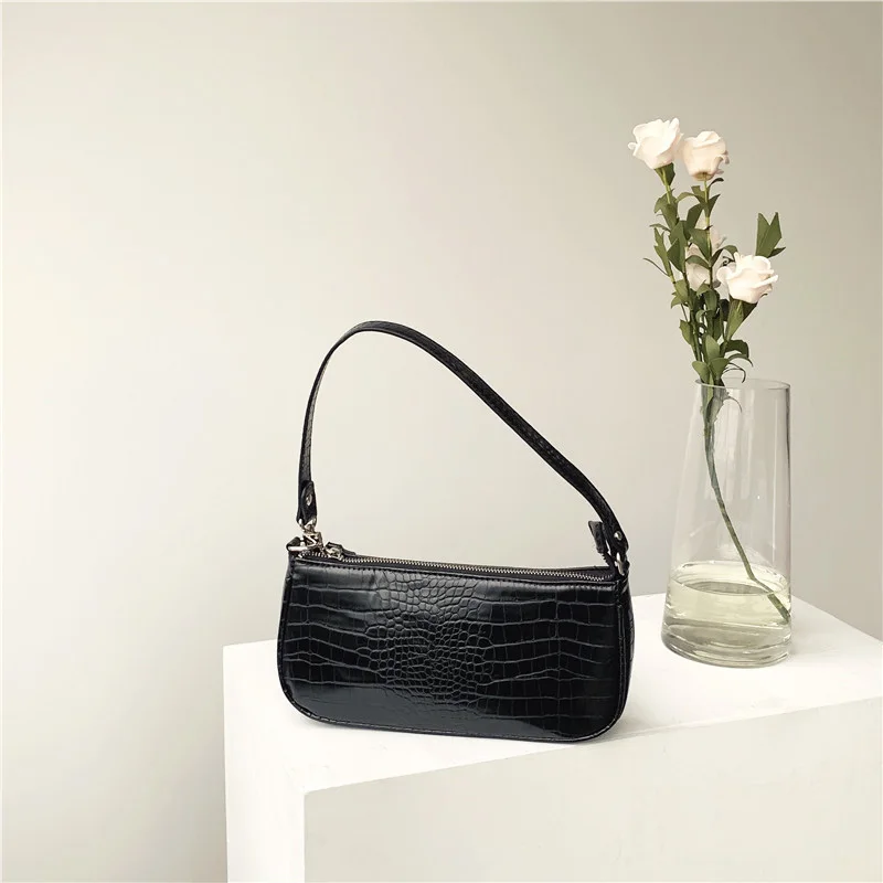 Женские сумки с узором под кожу крокодила роскошный винтажный тоут из