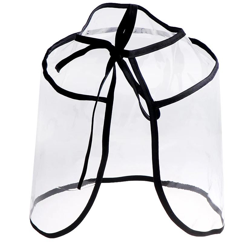 Большая шляпа полностью закрывающая глаза прозрачная маска | Красота и здоровье