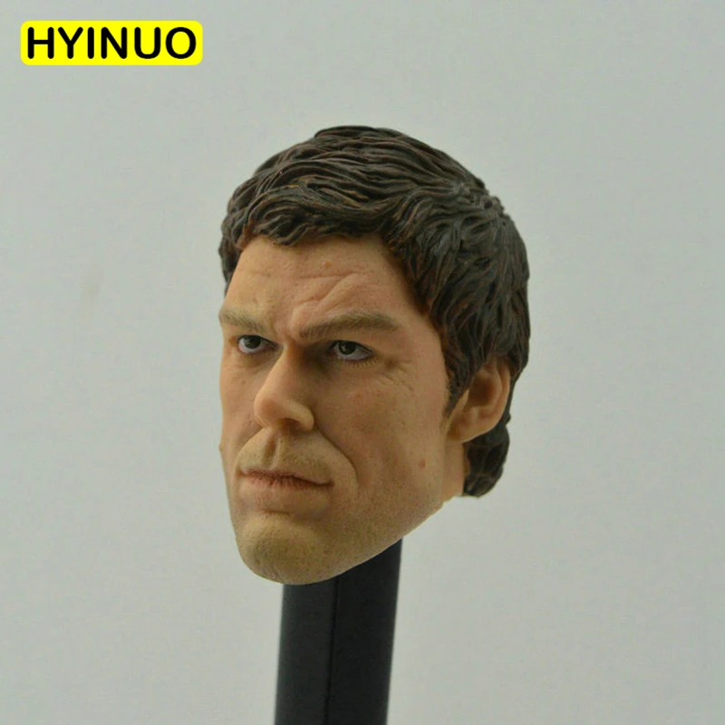 

Custom 1/6 Scale Male Man Boy Michael C. Hall Head Sculpt Headplay for HT 12" Action Figure Body Accessories