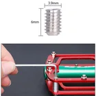 10 шт., противоскользящие винты для велосипедных педалей, аксессуары для штифтов M4, Нескользящие винты для гоночных велосипедов, горных велосипедов