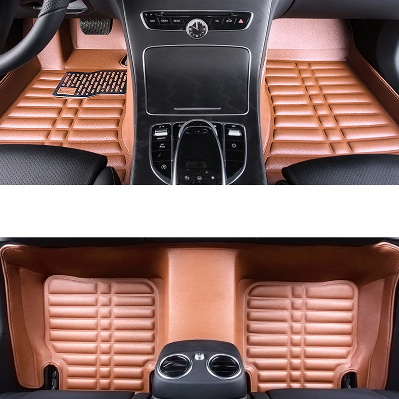 Кожаные автомобильные коврики Lsrtw2017 для Porsche Cayenne 955 957 958 2002 2003 2004 2005 2006 2007 2008 2009 2010