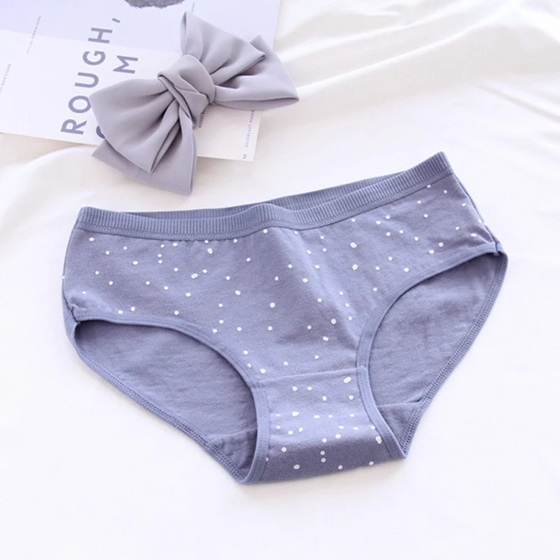 Женские трусики с рисунком полярного медведя хлопковые для девушек дамское