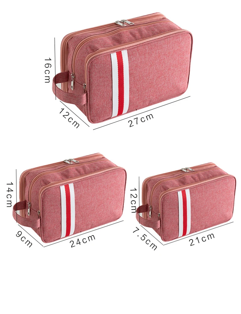 Travel Cosmetic Bag Men Women Waterproof Makeup Bags Storage High-Capacity Bath Toiletry Wash | Багаж и сумки