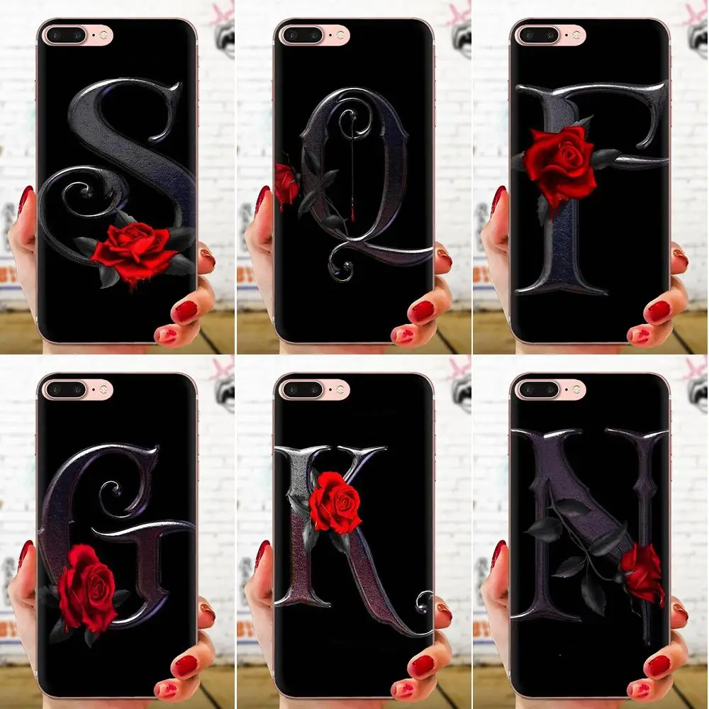 Черного цвета с надписью и принтом мягкий чехол для телефона Galaxy J1 J2 J3 J330 J4 J5 J6 J7 J730