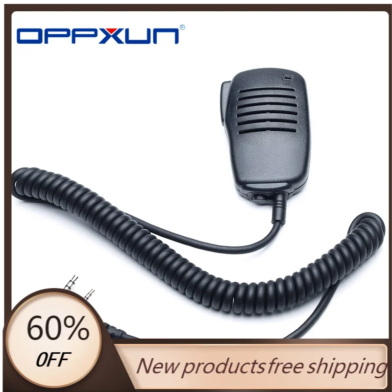 

Мини микрофон PTT Микрофон для Kenwood BAOFENG UV5R 888S A52 PUXING 'd xun