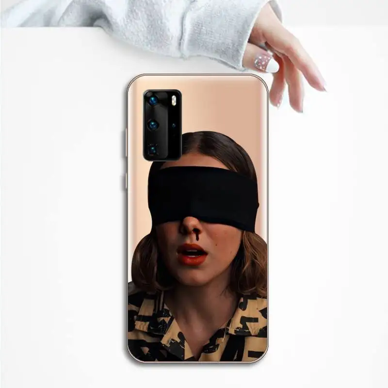 

cosas gratis Stranger things Phone Case Transparent for huawei honor P 40 30 20 lite Pro 10 i 8 9 x p smart 2019