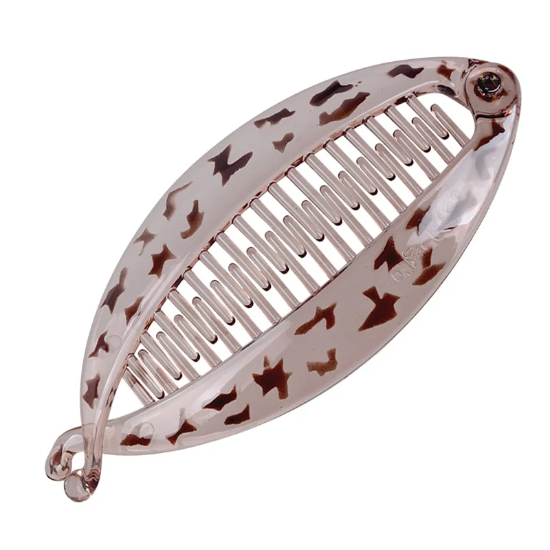 

Resin For Women Hair Clip Tools Hair Claw Clamp Fish Shape Barrettes Hairpins Banana Clip Jewelry