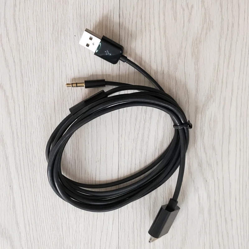 Кабель зарядки USB 30 pin длиной 1,5 м с AUX 3,5 мм для Apple iPhone 4 4s iPod iPad 2 3, адаптер для зарядки и передачи данных.