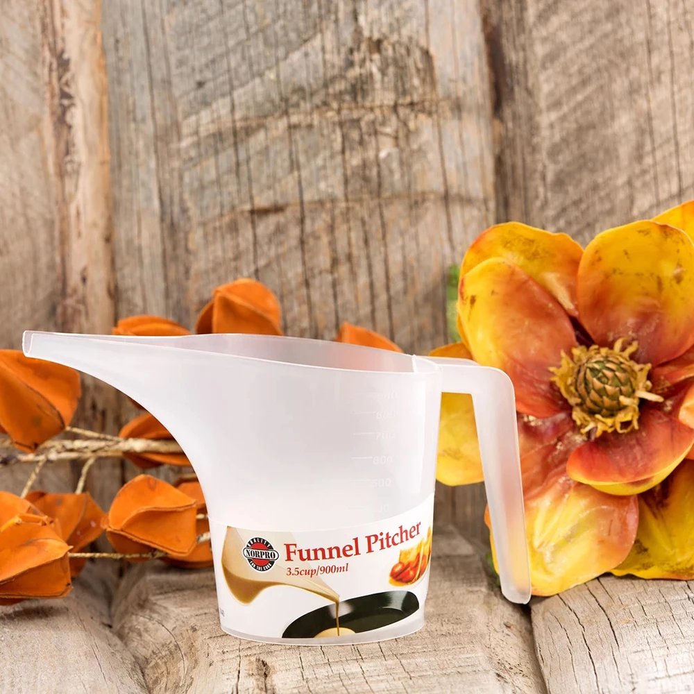 

Measuring Cup Baking Tip Tip Measuring Cup High Temperature Resistant Graduated Tip Tip Pot Funnel Cup JU0136