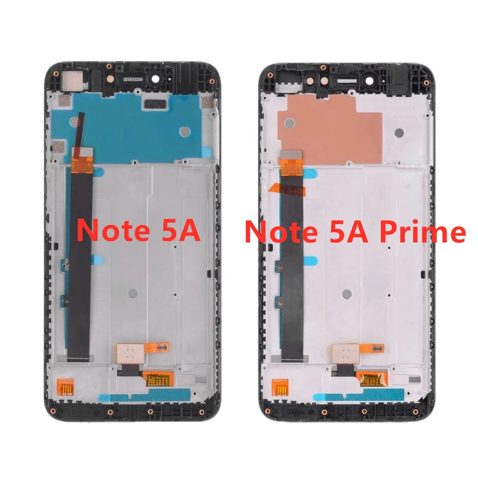 Дисплей для Xiaomi Redmi Примечание 5A lcd сенсорный экран Рамка дигитайзер сборка для Redmi Note 5A Prime ЖК-экран Y1 Lite