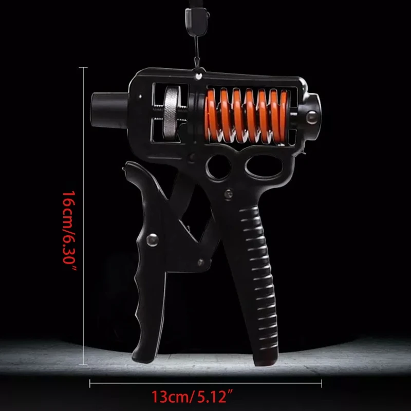

Finger Exerciser Workout Wrist Muscle Recovery Forearm Training Gripper Adjustable Fitness Heavy Hand Grip Strengthener