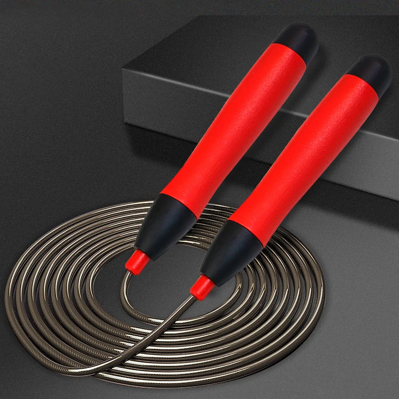 

Speed Jump Rope Men Women Gym PVC Skipping Ropes Fitness Wire Skipping Rope With Ball Bearing Anti-Slip Handle Fitness Equipment