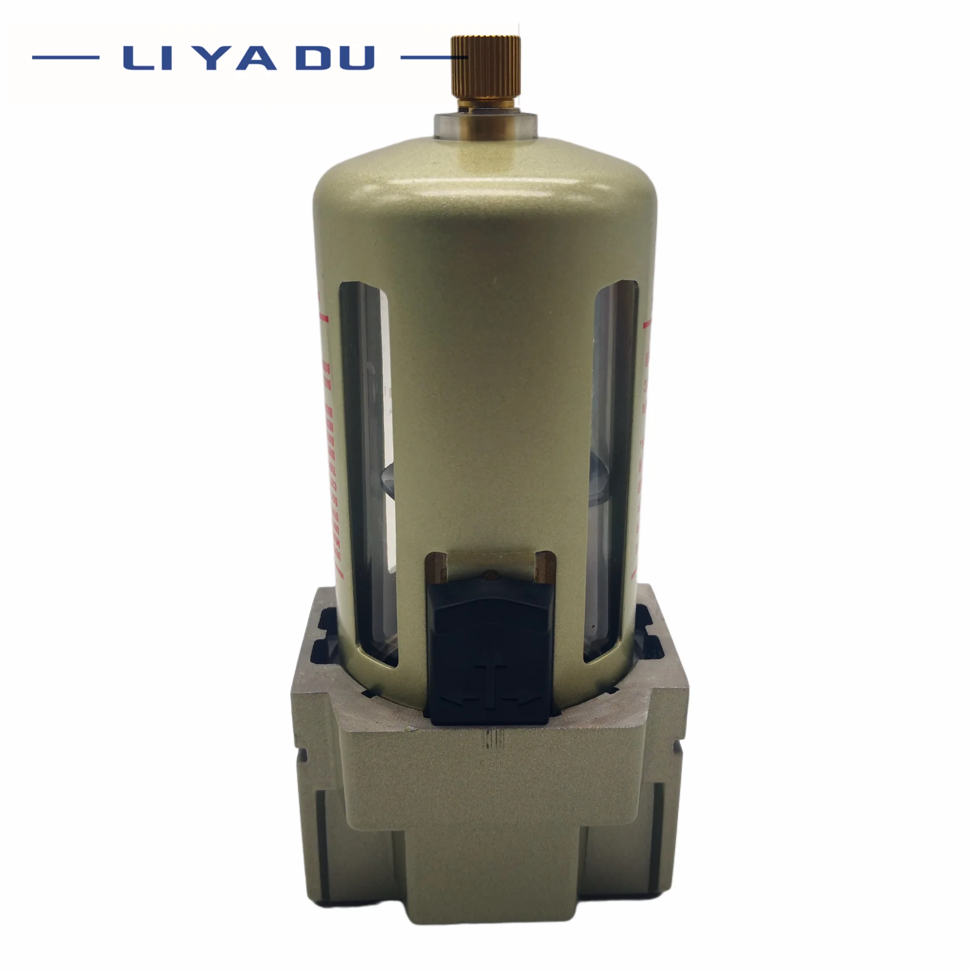 

AF4000-04 G1/2 AF4000-06 G3/4 Air source processor Copper filter Air pump filter Oil and water separator With brass bullet guard