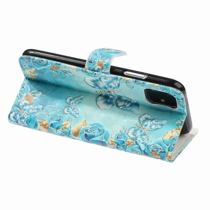 Блестящий 3D чехол для iphone 12 Mini 11 Pro Max XS XR X 8 7 6 6S Plus 5 5S SE симпатичный чехол-кошелек с