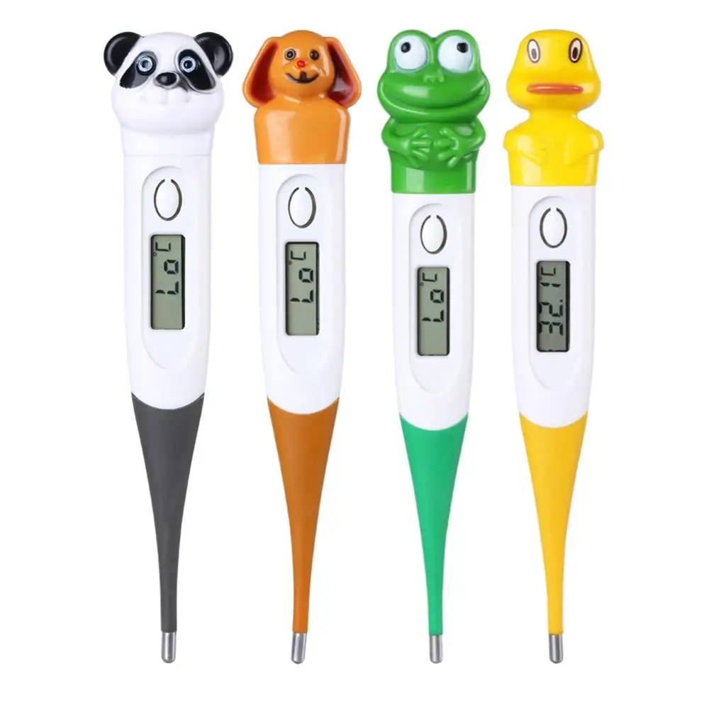 Электронный термометр для малышей цифровой ЖК дисплей подмышек орального тела