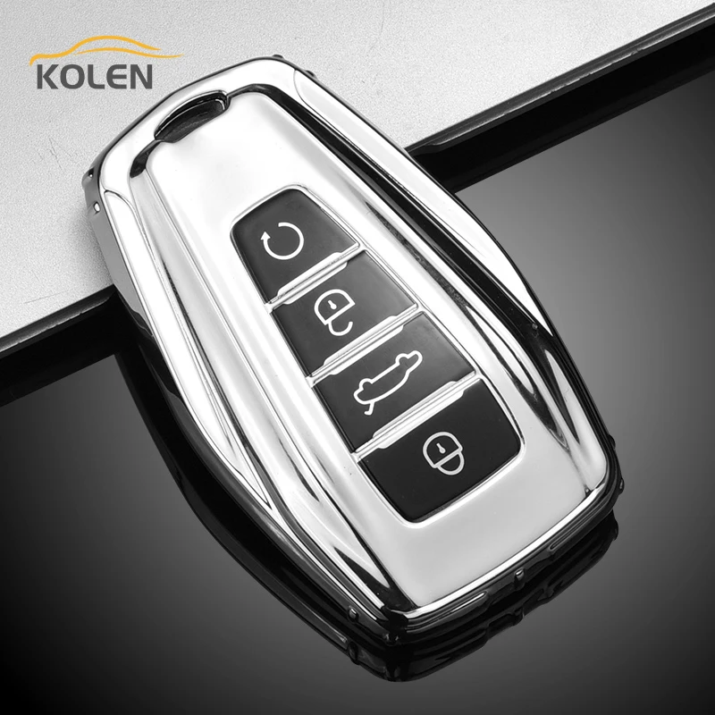 

Geely Coolray Atlas Boyue NL3 Emgrand X7 EX7 GT GC9 Borui SUV ТПУ Чехол Для Ключей От Машины Защитный Чехол Аксессуар С Диста...