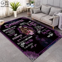 to my daughter pattern fashion soft flannel 3d printed rugs mat rugs anti slip large rug carpet home decoration 01