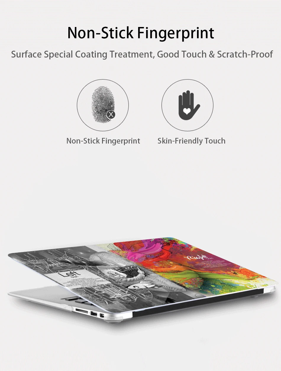 Чехол MTT Brain для Macbook Air Pro retina 11, 12, 13, 15 дюймов с сенсорной панелью, Жесткий Чехол 13,3 '', чехол для ноутбука+ чехол для клавиатуры