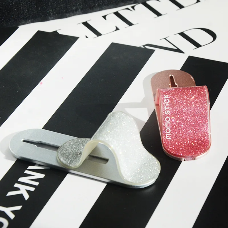 С кольцом держателем для телефона кольцо с блестками Универсальный палец