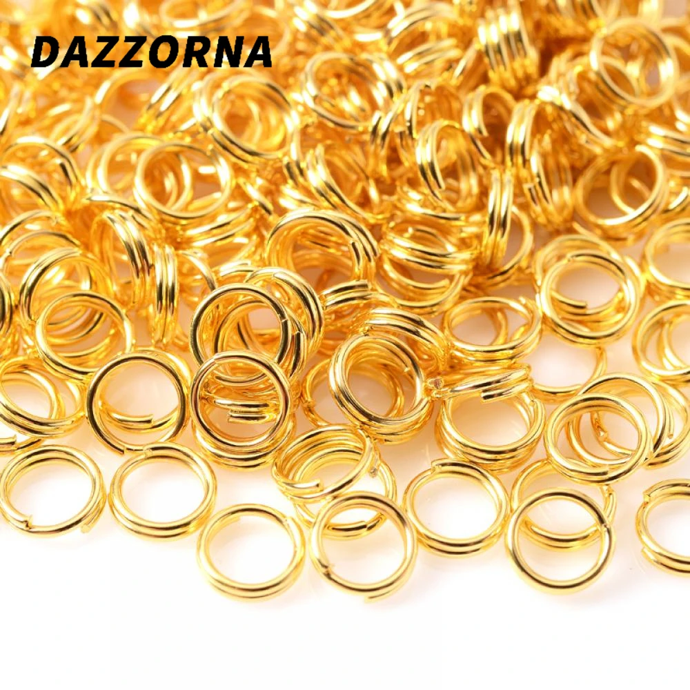 Разрезные кольца 6 мм 100 шт./лот для изготовления ювелирных изделий - купить по