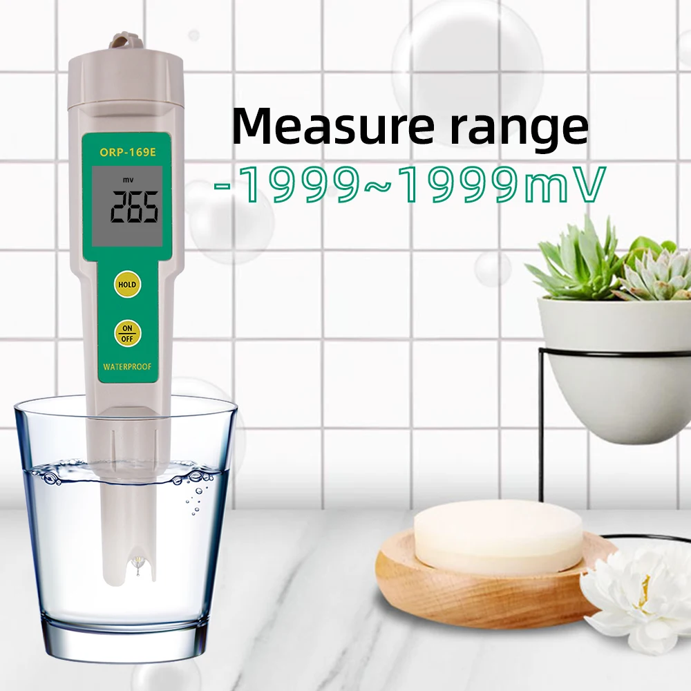 ОВП/редокс-тестер 169E водонепроницаемый ОВП-метр тестер качества воды |