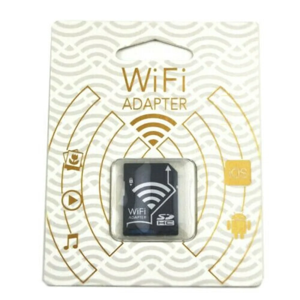 Беспроводной Wi-Fi Micro SD TF Flash SDHC карта памяти адаптер для камеры Canon DSLR | Компьютеры и