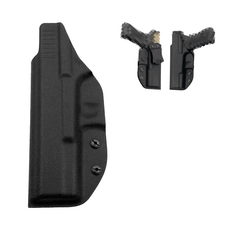 

Right Handed Tactical Gun Accessories Glock 17 22 31 Belt Holster Military Pistol Concealment Holster Inside Waistband Gun Case