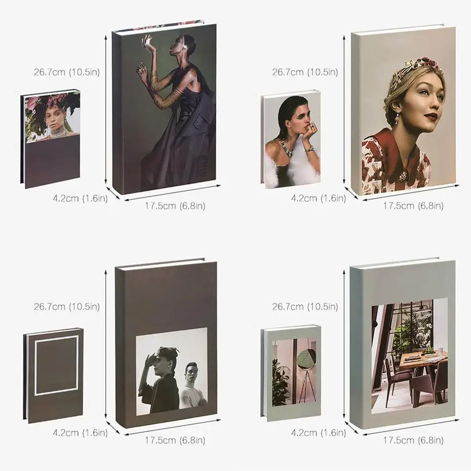 

Fake Book Luxury Decoration Home Fashion Brand Books Imitation Magazine Hotel Furnishing Gift