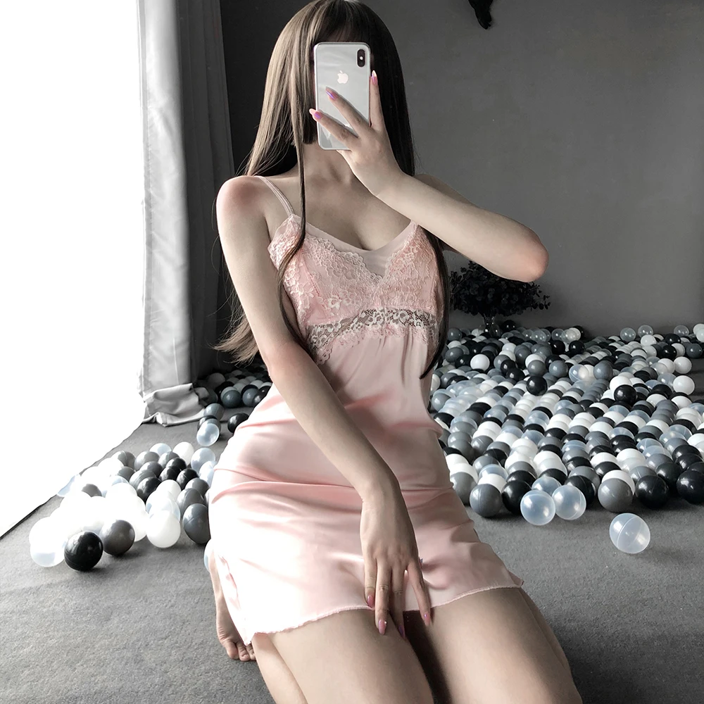 

Сексуальное красное кружевное нижнее белье ночной халат Для женщин Ночная сорочка, сексуальная ночная рубашка, очаровательное детское бел...