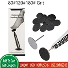 Сменная наждачная бумага, диск для инструментов для педикюра, средство для удаления кутикул аксессуаров, удаление омертвевшей кожи, удаление мозолей, инструмент для педикюра