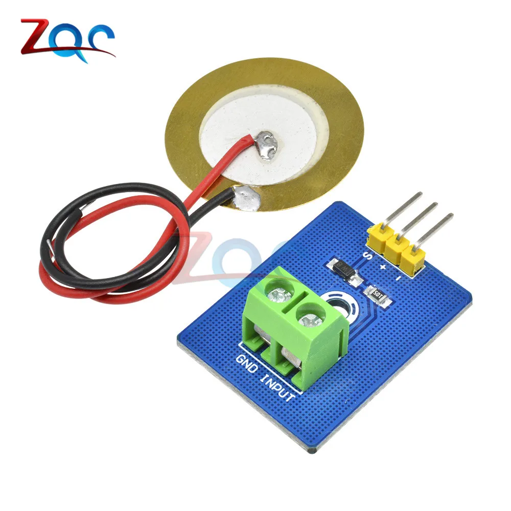 Керамический пьезо вибрационный датчик аналоговый выход электронные компоненты