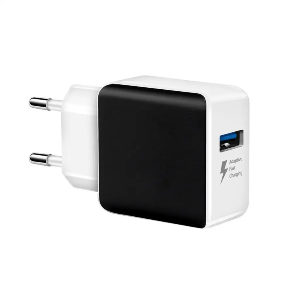 

Домашнее дорожное Сетевое зарядное устройство с одним USB разъемом, адаптер переменного тока для телефонов, планшетов, устройств с поддержко...