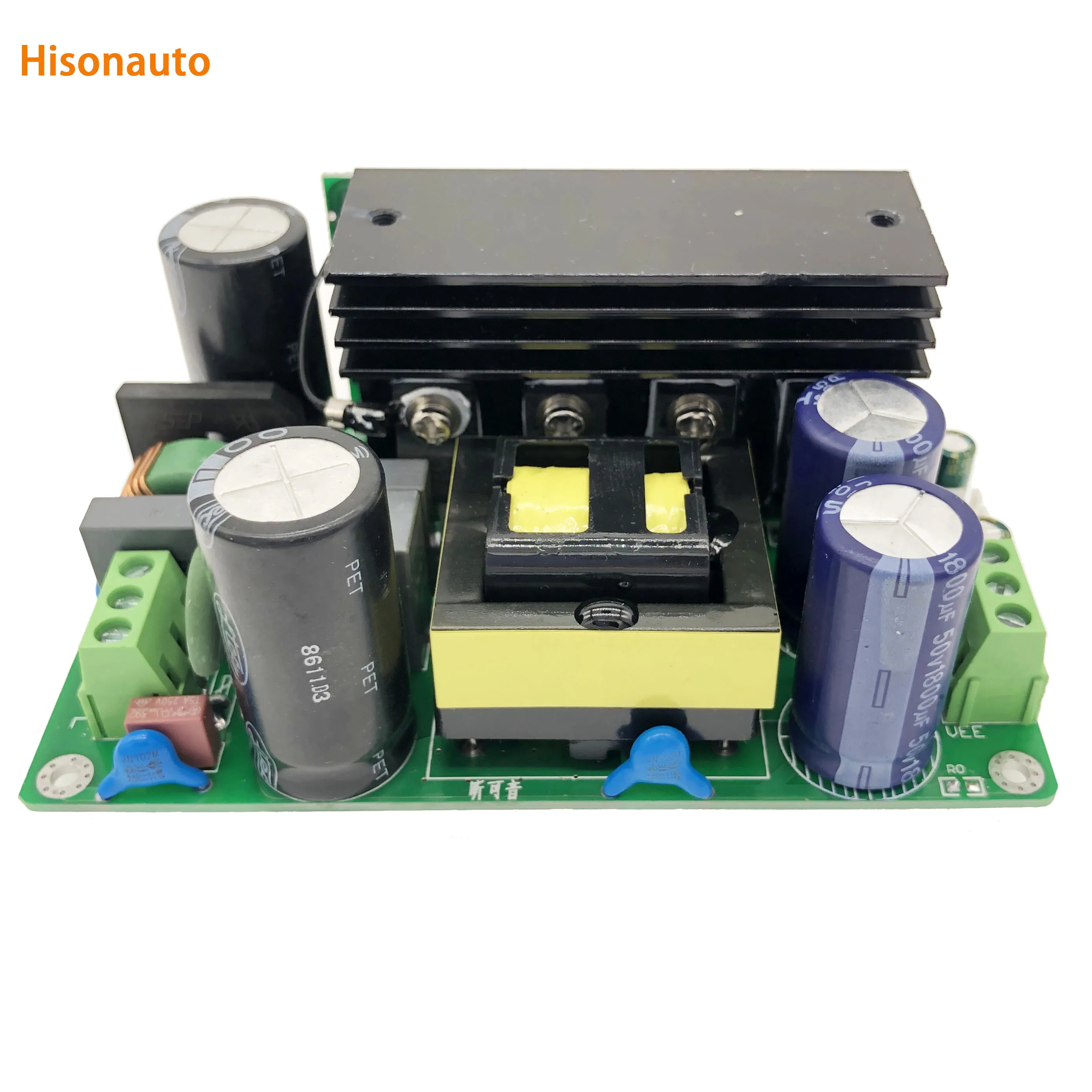 Amplificador de Alta Interruptor de Modo Fonte de Alimentação Hisonauto Fidelidade Smps 1000w 1500 2000w Psu Dupla Saída dc 2424v36v 48v 60v 70v 80v Llc500w 600w