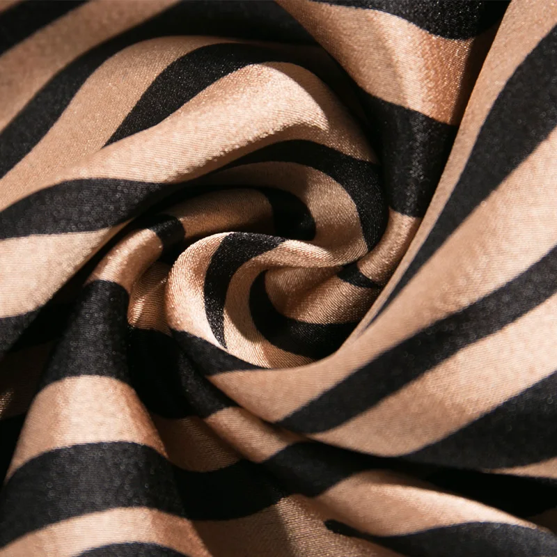 

Spring Summer 2021 Casual Striped Bow Decoration Harness Dress Slim Vestidos Summer Women Dress