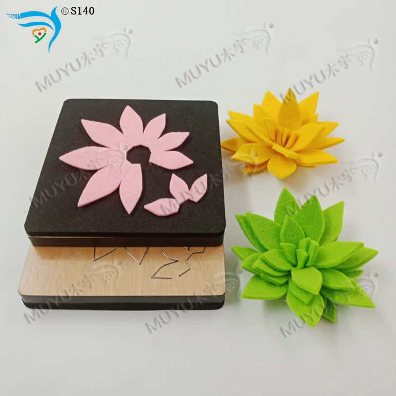 Складной цветочный DIY новая деревянная форма Вырубные штампы для скрапбукинга Толщина/15,8 мм/S140