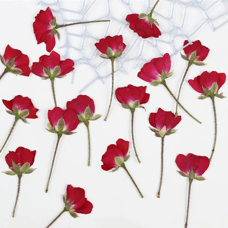 Цветок жаккардовый в виде бутона розы с боковым давлением настоящий цветок клей
