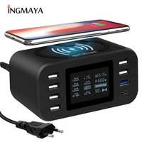 Wireless Charger Quick Charge 3 0 Fast Charging Station 60W For Samsung Nexus Sony Moto Nokia QC3 0 Power Adapter