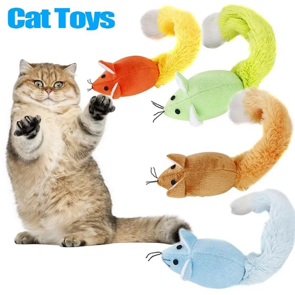 

Creative Pet Cat Chew Long Tail Mouse Mice Catnip Teaser Playing Plush Toys cat accessories gatos accesorios juguetes para gatos