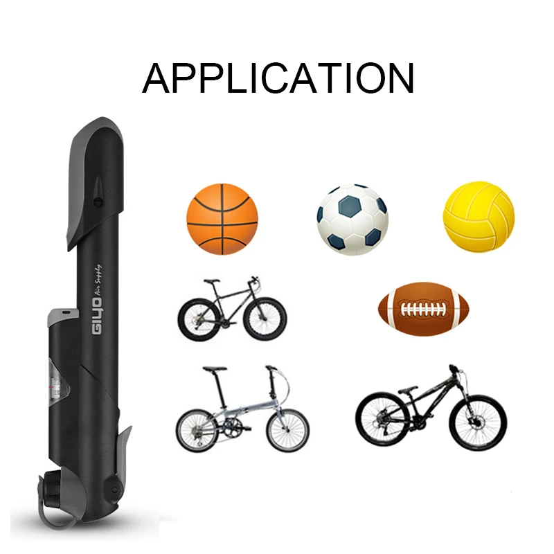 

Mini Portable Bicycle Hand Pump Cycling Air Pump Ball Toy Tire Inflator Schrader Presta Valve MTB Mountain Bike Pump Accessories
