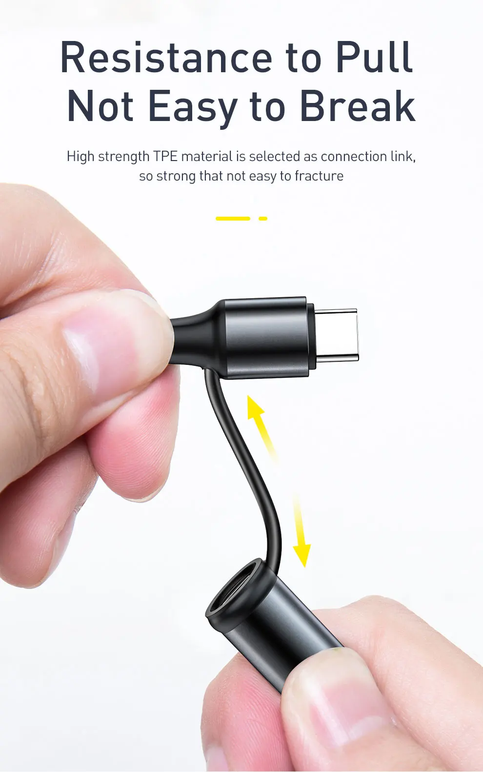Baseus 60 Вт usb type-C кабель для iPhone 11 Pro Max Xs Max X USB-C кабель PD Быстрая зарядка зарядное устройство USB кабель 2 в 1 кабель провод шнур