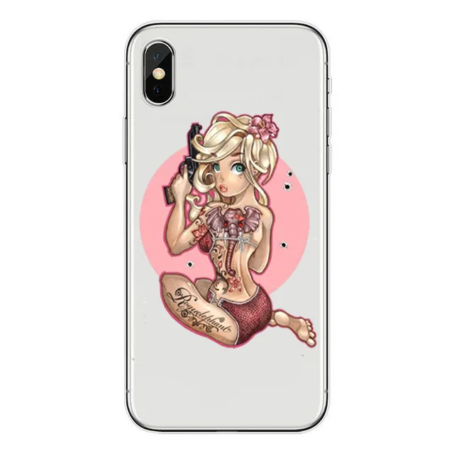 Принцесса Татуировка Ариэль shumate Алиса Сексуальная принцесса девушка/Женщины