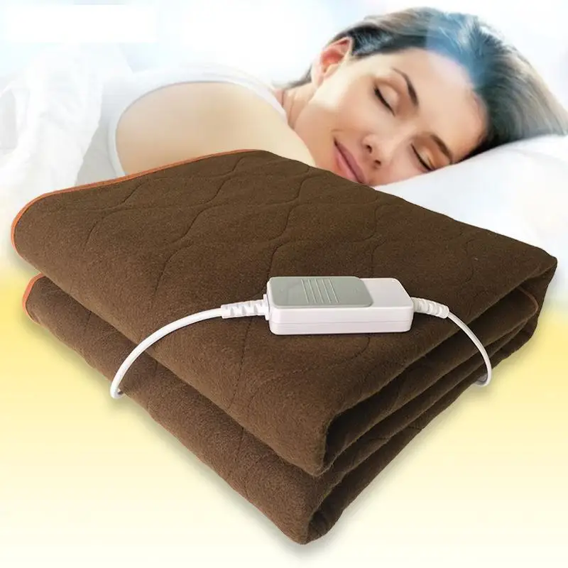 150x75 см электрическое одеяло для безопасности толще одиночное/двойное управление